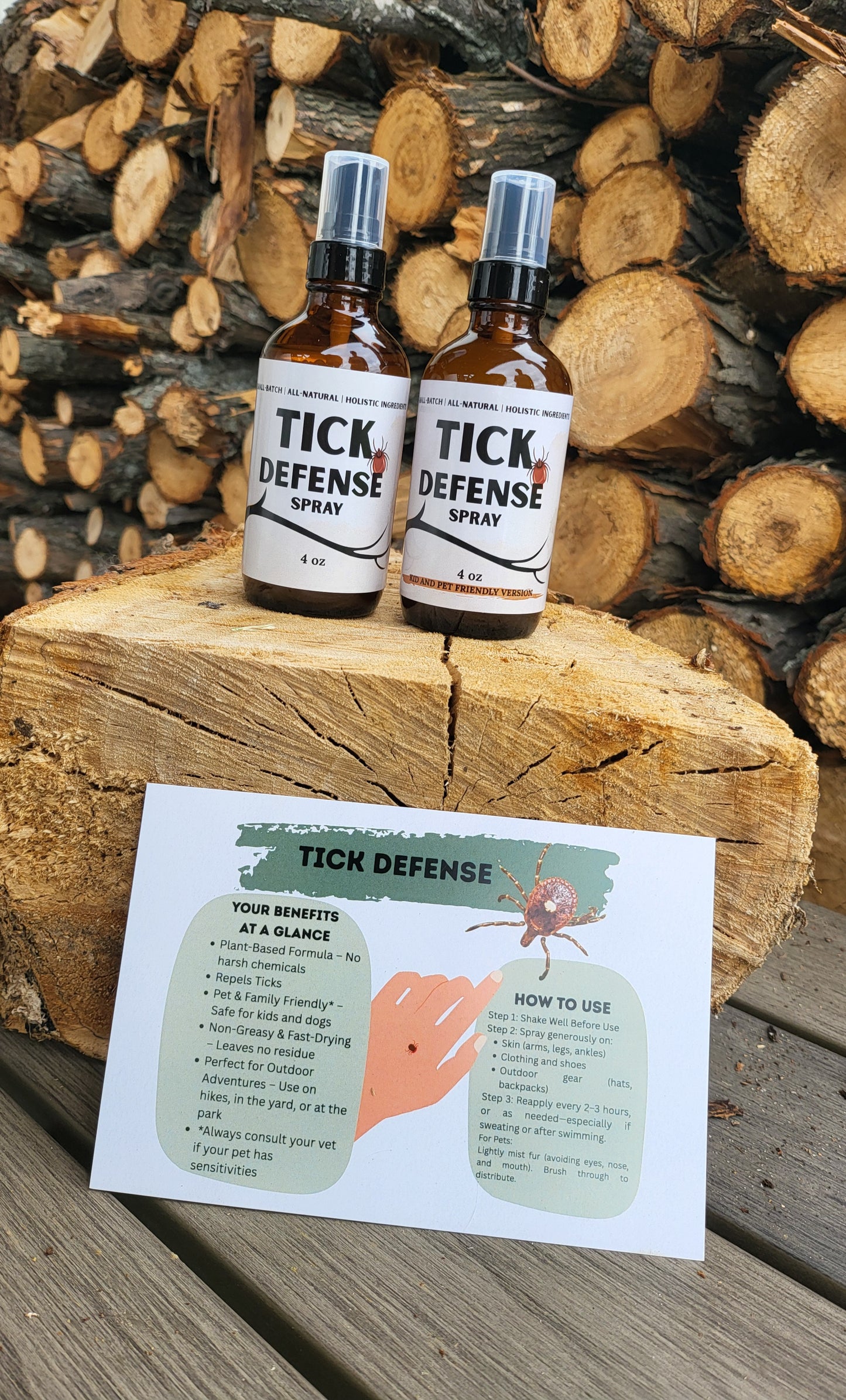All-Natural Tick Spray